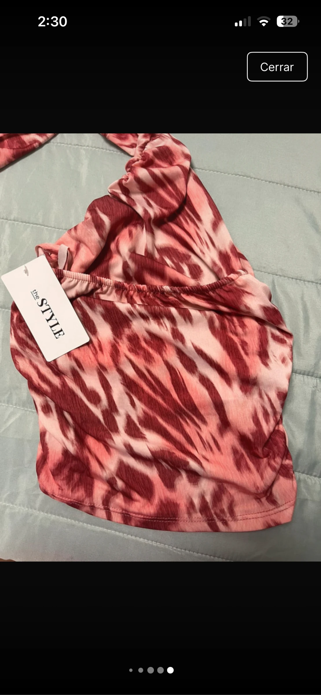 Top rosa estampado leopardo – photo 5